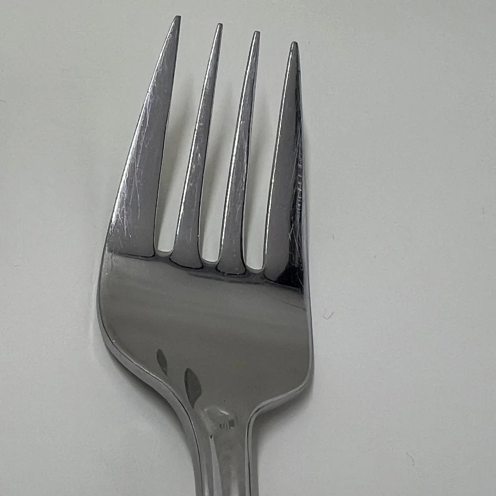 Oneida Lincoln Stainless Flatware Serving‎ Set 3-Piece Slotted Spoon Fork Spoon
